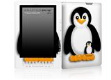 Penguins on White - Decal Style Skin for Amazon Kindle DX