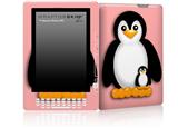 Penguins on Pink - Decal Style Skin for Amazon Kindle DX