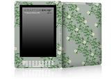 Victorian Design Green - Decal Style Skin for Amazon Kindle DX