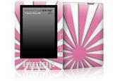 Rising Sun Japanese Flag Pink - Decal Style Skin for Amazon Kindle DX