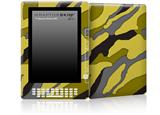 Camouflage Yellow - Decal Style Skin for Amazon Kindle DX