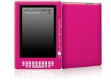 Solids Collection Fushia - Decal Style Skin for Amazon Kindle DX