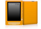 Solids Collection Orange - Decal Style Skin for Amazon Kindle DX