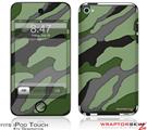 iPod Touch 4G Skin - Camouflage Green