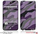 iPod Touch 4G Skin - Camouflage Purple
