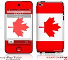 iPod Touch 4G Skin Canadian Canada Flag