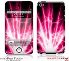 iPod Touch 4G Skin - Lightning Pink