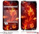 iPod Touch 4G Skin - Fire Flower