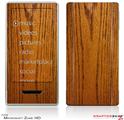 Zune HD Skin Wood Grain - Oak 01