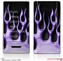 Zune HD Skin Metal Flames Purple