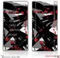 Zune HD Skin Abstract 02 Red