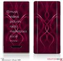 Zune HD Skin Abstract 01 Pink