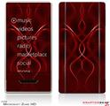 Zune HD Skin Abstract 01 Red