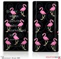 Zune HD Skin Flamingos on Black