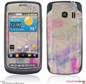 LG Vortex Skin Pastel Abstract Pink and Blue