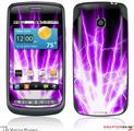 LG Vortex Skin Lightning Purple