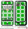 HTC Droid Incredible Skin Squared Green