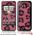 HTC Droid Incredible Skin - Leopard Skin Pink