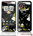 HTC Droid Incredible Skin - Abstract 02 Yellow