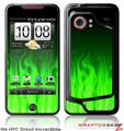 HTC Droid Incredible Skin - Fire Green
