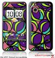 HTC Droid Incredible Skin - Crazy Dots 01