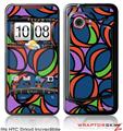 HTC Droid Incredible Skin - Crazy Dots 02