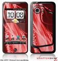 HTC Droid Incredible Skin - Mystic Vortex Red