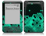 HEX Seafoan Green - Decal Style Skin fits Amazon Kindle 3 Keyboard (with 6 inch display)