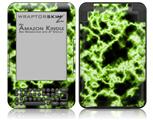 Electrify Green - Decal Style Skin fits Amazon Kindle 3 Keyboard (with 6 inch display)