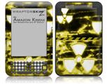 Radioactive Yellow - Decal Style Skin fits Amazon Kindle 3 Keyboard (with 6 inch display)