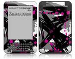 Abstract 02 Pink - Decal Style Skin fits Amazon Kindle 3 Keyboard (with 6 inch display)