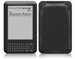Carbon Fiber - Decal Style Skin fits Amazon Kindle 3 Keyboard (with 6 inch display)