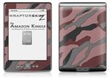 Camouflage Pink - Decal Style Skin (fits 4th Gen Kindle with 6inch display and no keyboard)