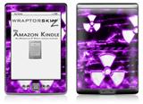 Radioactive Purple - Decal Style Skin (fits 4th Gen Kindle with 6inch display and no keyboard)