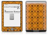 Halloween Skull and Bones - Decal Style Skin (fits 4th Gen Kindle with 6inch display and no keyboard)