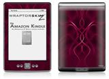 Abstract 01 Pink - Decal Style Skin (fits 4th Gen Kindle with 6inch display and no keyboard)