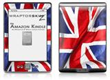 Union Jack 01 - Decal Style Skin (fits 4th Gen Kindle with 6inch display and no keyboard)