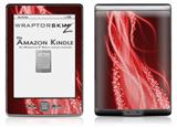 Mystic Vortex Red - Decal Style Skin (fits 4th Gen Kindle with 6inch display and no keyboard)