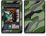 Amazon Kindle Fire (Original) Decal Style Skin - Camouflage Green