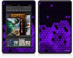 Amazon Kindle Fire (Original) Decal Style Skin - HEX Purple