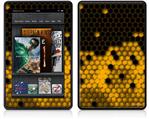 Amazon Kindle Fire (Original) Decal Style Skin - HEX Yellow