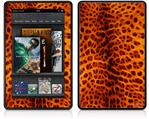 Amazon Kindle Fire (Original) Decal Style Skin - Fractal Fur Cheetah