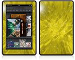 Amazon Kindle Fire (Original) Decal Style Skin - Stardust Yellow