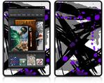 Amazon Kindle Fire (Original) Decal Style Skin - Abstract 02 Purple