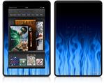 Amazon Kindle Fire (Original) Decal Style Skin - Fire Blue