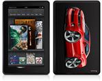 Amazon Kindle Fire (Original) Decal Style Skin - 2010 Camaro RS Red