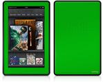 Amazon Kindle Fire (Original) Decal Style Skin - Solids Collection Green