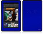 Amazon Kindle Fire (Original) Decal Style Skin - Solids Collection Royal Blue