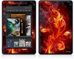 Amazon Kindle Fire (Original) Decal Style Skin - Fire Flower