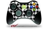 Houndstooth Black and White - Decal Style Skin fits Microsoft XBOX 360 Wireless Controller (CONTROLLER NOT INCLUDED)